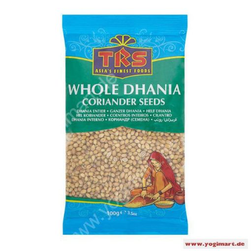 Picture of TRS Dhania(Coriander) whole Indori 100G