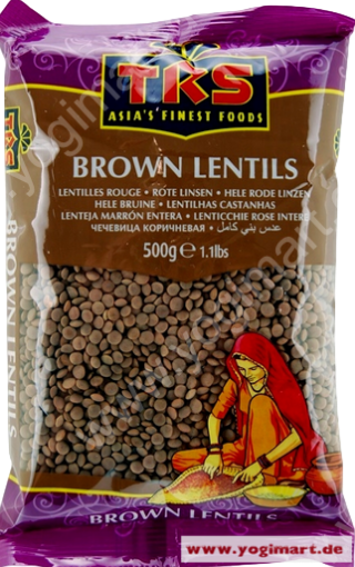 Bild von TRS Lentils Whole Brown (Masoor) 500G