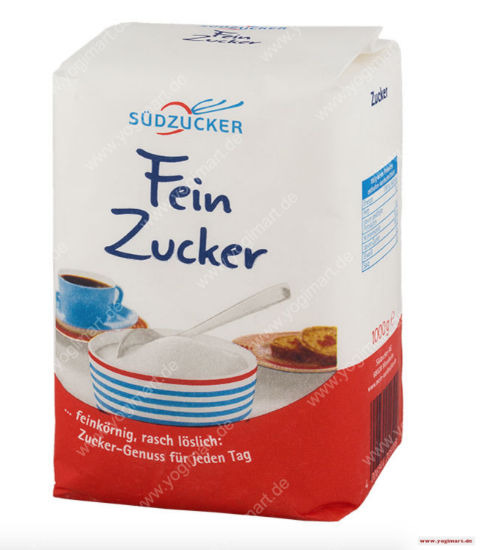 Bild von Zucker fein sugar 1kg