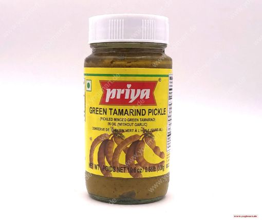 Picture of Priya Green Tamarind Pickle 300g (Without Garlic) - Exp 31.03.2025