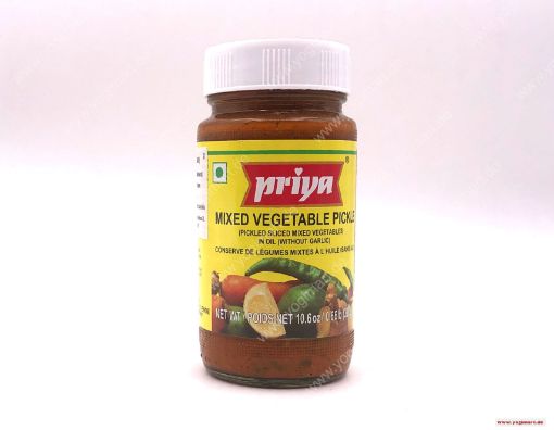 Bild von Priya Mixed Vegetable  Pickle 300g (Without Garlic)