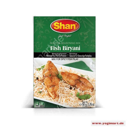 Bild von SHAN Biryani Fish 50G (Gewurze fur Gewurzige Fischpilau)