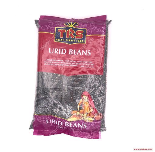 Picture of TRS Urid Whole (Urid Beans) 2 KG