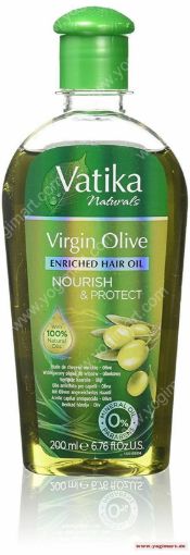 Picture of Vatika Naturals Olive Nourishing Protect Enriched Hair Oil 200ml