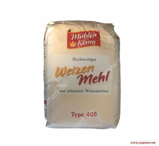 Picture of Mühlen König Weizen Mehl Type 405 (wheat flour) 1kg MAIDA