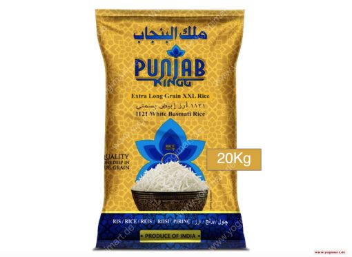 Bild von Punjab Kingg Extra Long 1121 Premium Basmati Rice  20kg