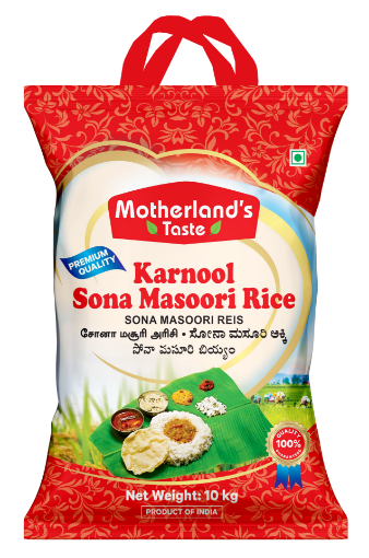 Picture of Motherland's Taste Kurnool Sona Masoori Rice 10kg