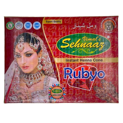 Bild von Vimal's Sehnaaz Rubyo Henna Cone 25g - Exp 31.12.2025