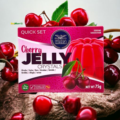 Bild von Heera Cherry Jelly Crystals 75g 