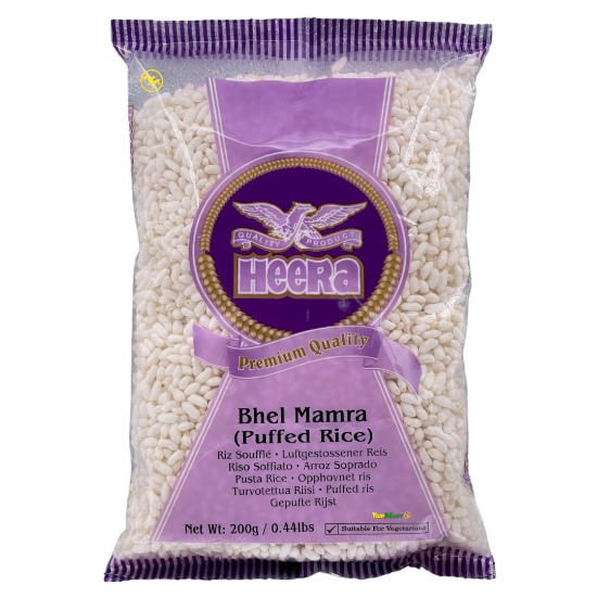 Bild von Heera Puffed Rice (Bhel Mamra) 200g  - Exp 30.05.2026