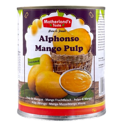 Bild von Motherland's Taste  Alphonso Mango Pulp 850g  