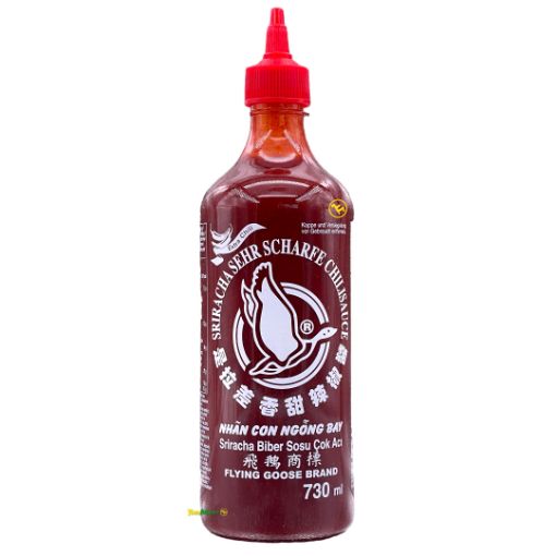 Bild von Sriracha Hot Chilli Sauce (super hot) 730ml 