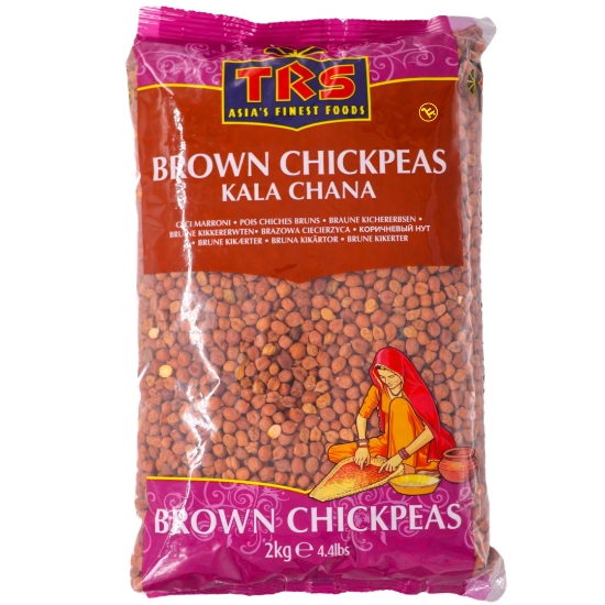 Bild von TRS Kala Chana (Brown Chick Peas) 2Kg