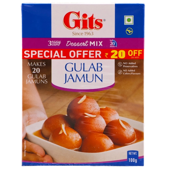 Picture of Gits Gulab Jamun Mix 100g 