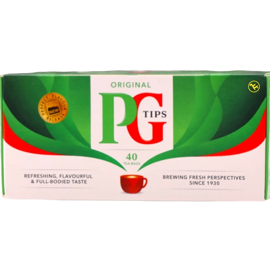 Bild von PG Tips Tea Bags 40pcs - Exp 30.01.2026