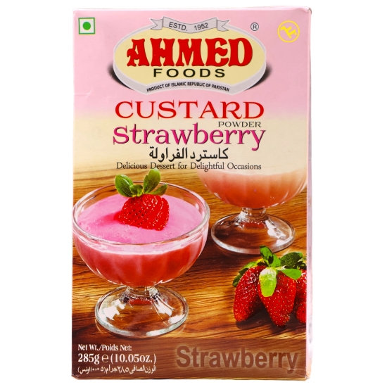 Picture of Ahmed Strawberry Custard Powder 285g 