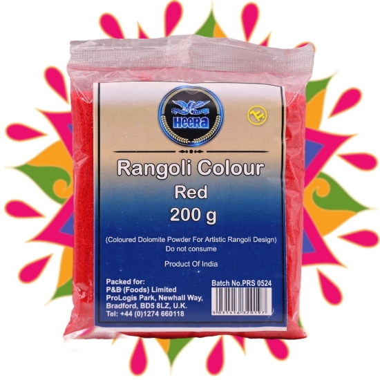 Bild von Heera Red Rangoli Colour 200g 