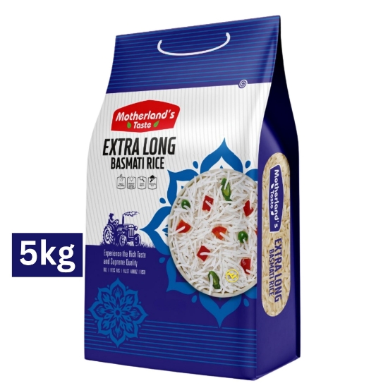 Bild von Motherland's Taste Extra Long Basmati Rice 5kg
