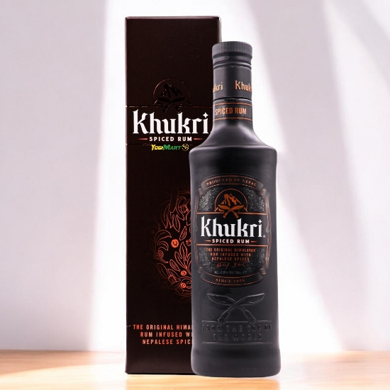 Bild von Khukri Spiced Rum 42%vol 700ml