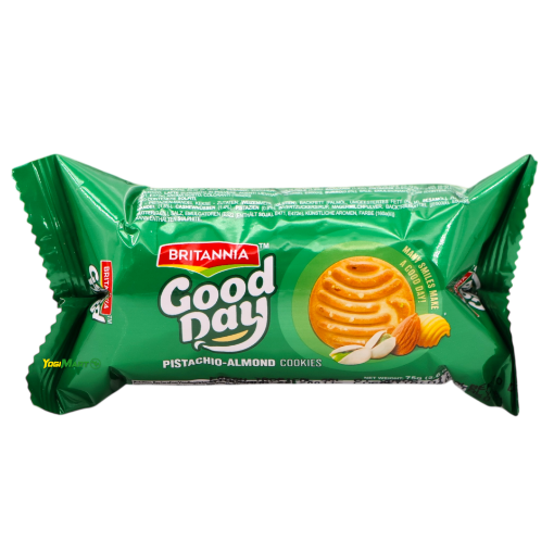 Picture of Britannia Good Day Pistachio & Almond Cookies 75g