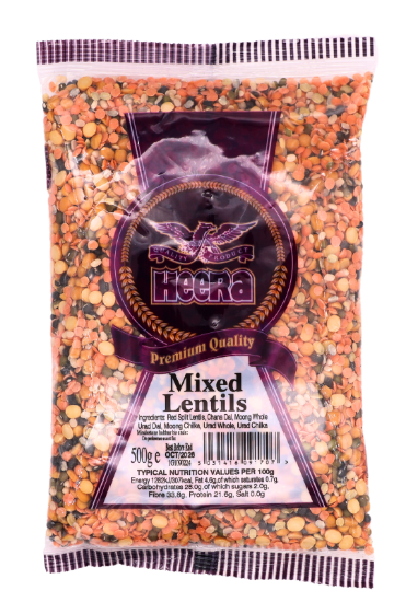 Bild von Heera Mixed Lentil 500g 