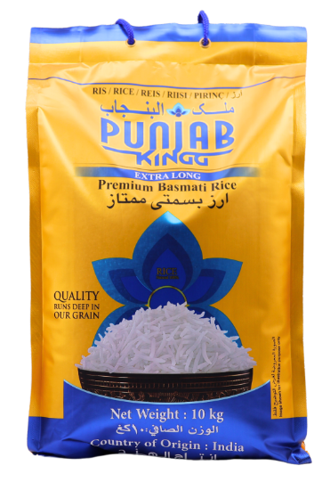 Bild von Punjab Kingg Extra Long 1121 Premium Basmati Rice 10kg