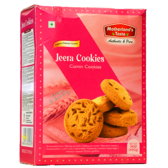 Bild von Motherland's Taste Jeera Cookies 400g