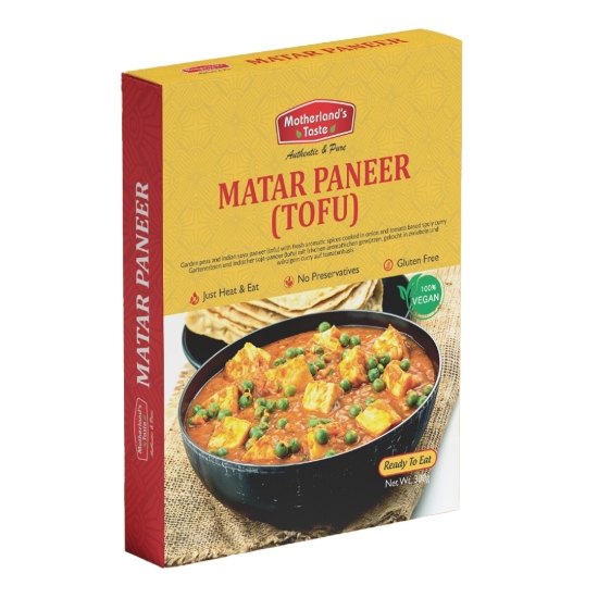 Bild von Motherland's Taste Matar Paneer (Tofu) 300g
