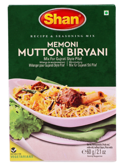 Bild von SHAN  (Memoni) Mutton Biryani 60G- Exp 10.09.2026