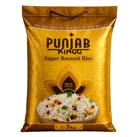 Bild von Punjab Kingg Super Basmati Rice 5kg